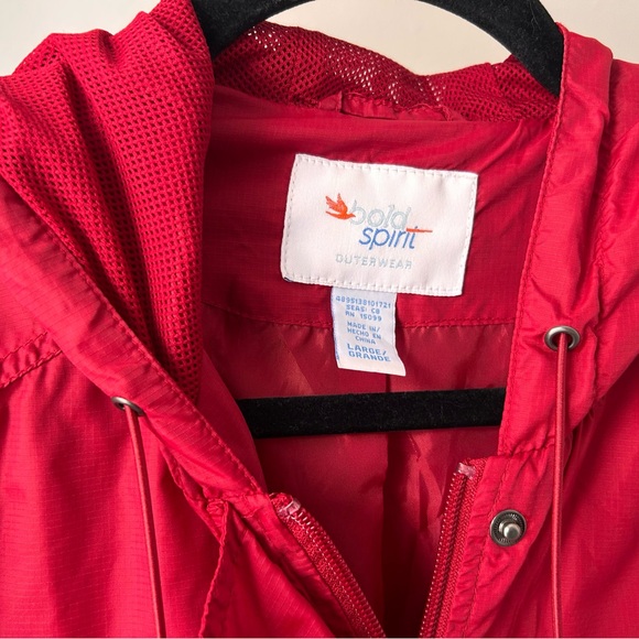 Bold Spirit Red weather jacket long - Picture 6 of 6